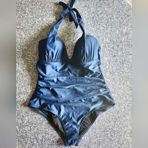XL Navy Blue Cupshe One-Piece swimsuit